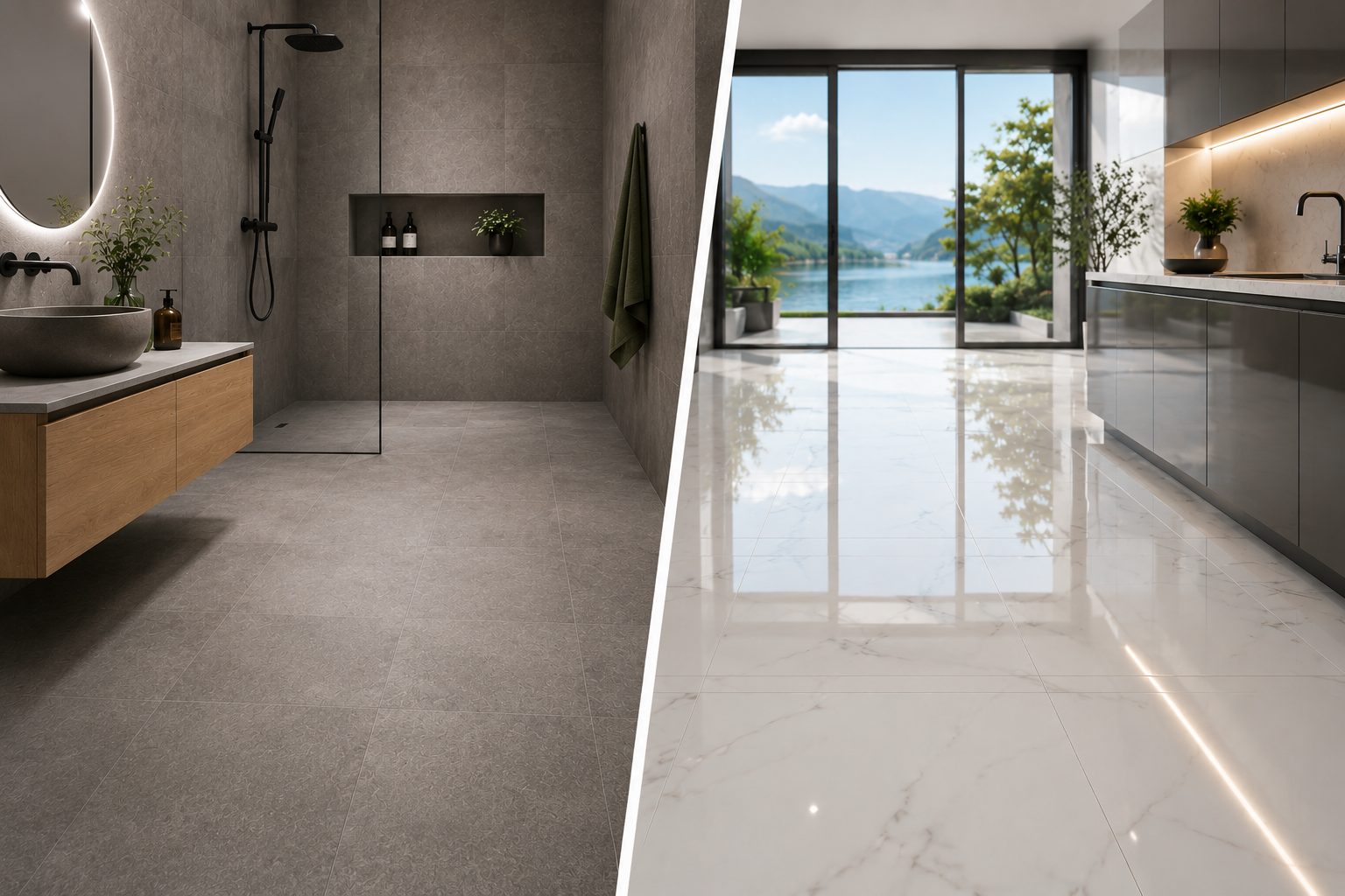Matte Tiles vs. Gloss Tiles: Which Finish Should You Choose?